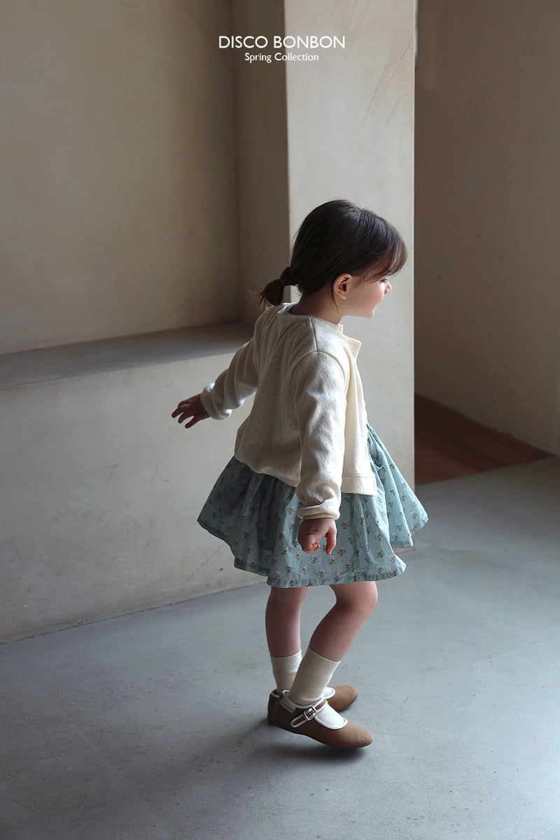 Disco Bonbon - Korean Baby Fashion - #onlinebabyshop - Lumi Flower Skirt - 4