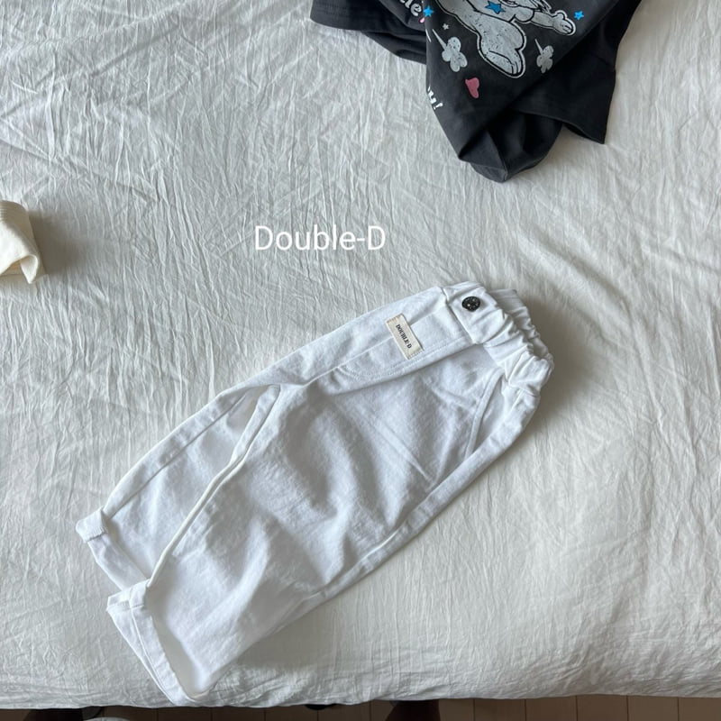 Doubled - Korean Children Fashion - #Kfashion4kids - Basic Cotton Pants - 3