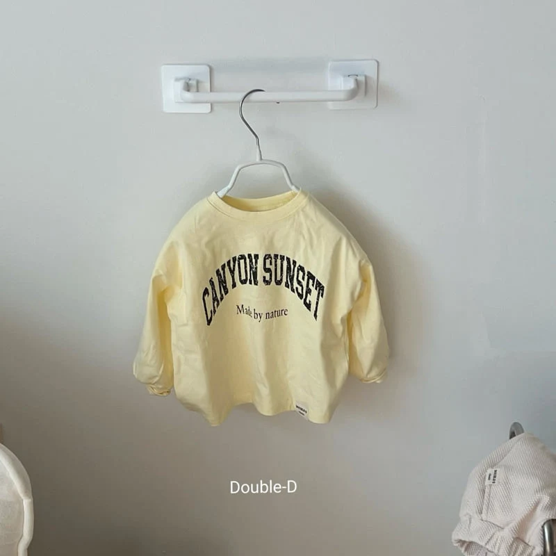 Doubled - Korean Children Fashion - #childrensboutique - Sunset Tee - 4