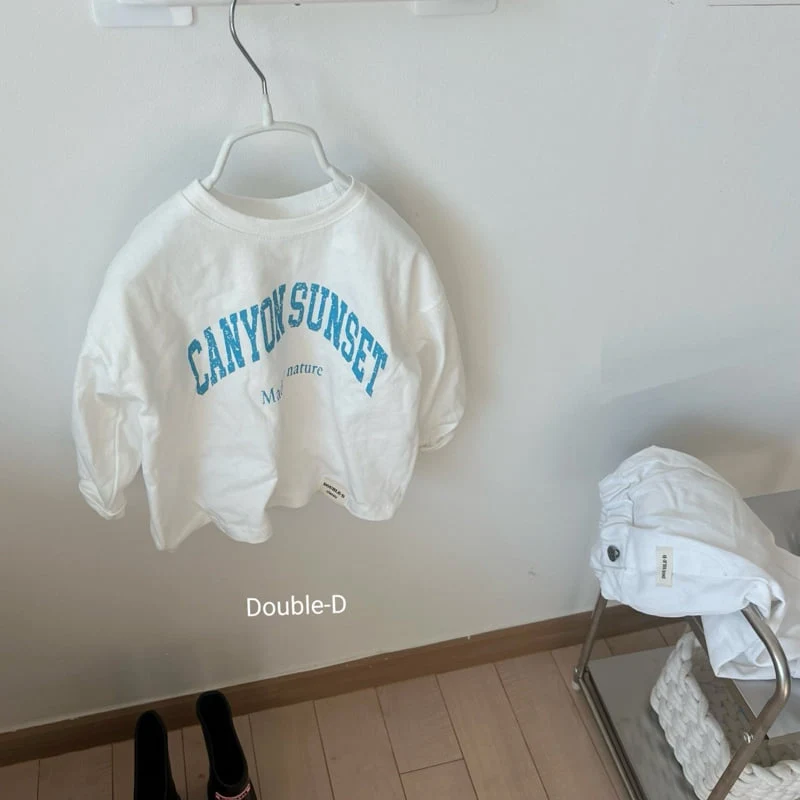 Doubled - Korean Children Fashion - #kidsshorts - Sunset Tee - 7