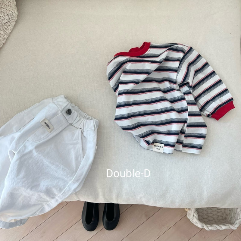 Doubled - Korean Children Fashion - #Kfashion4kids - Basic Cotton Pants - 4