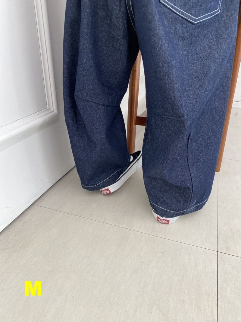 Dress Monster - Korean Children Fashion - #childofig - Barrel Leg Jeans - 10