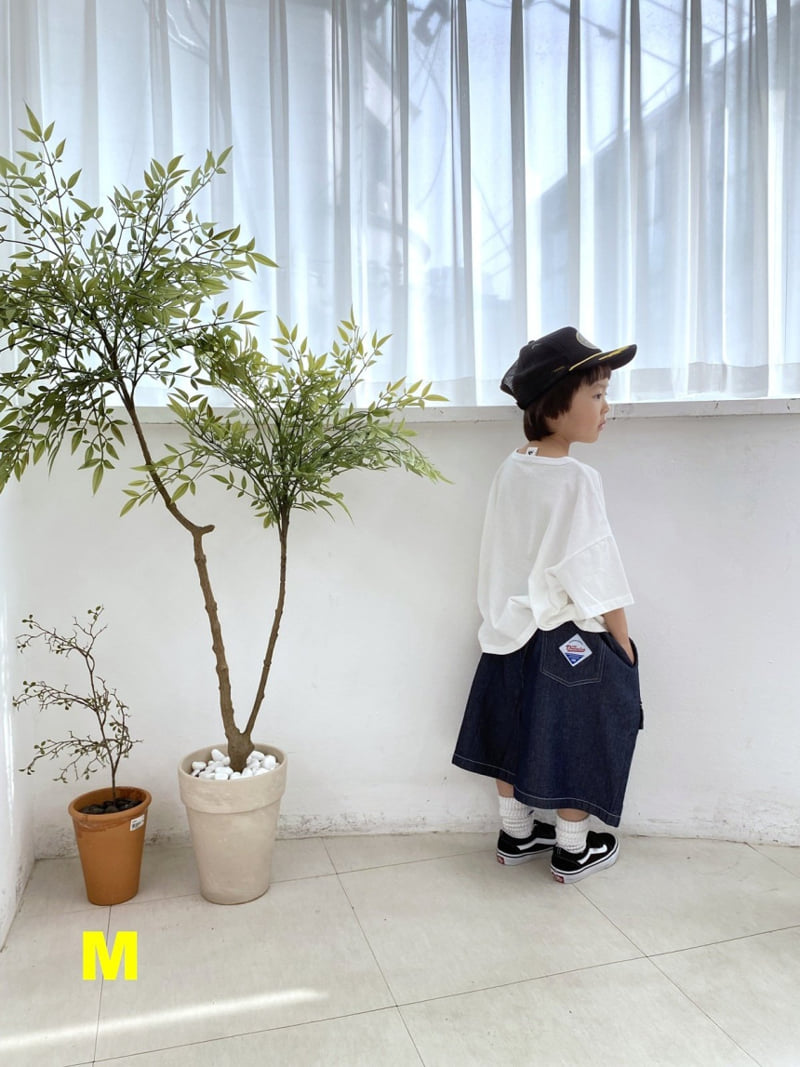 Dress Monster - Korean Children Fashion - #childofig - Bermuda Jeans - 5