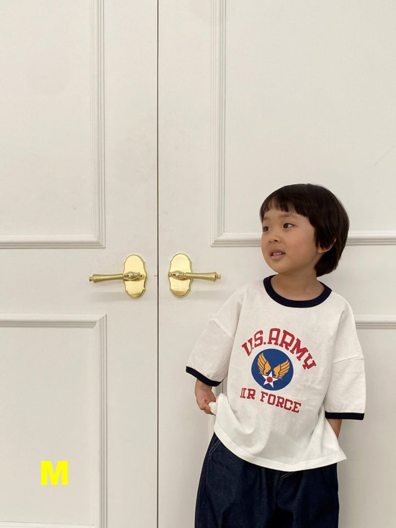 Dress Monster - Korean Children Fashion - #childofig - Ringer Tee - 10