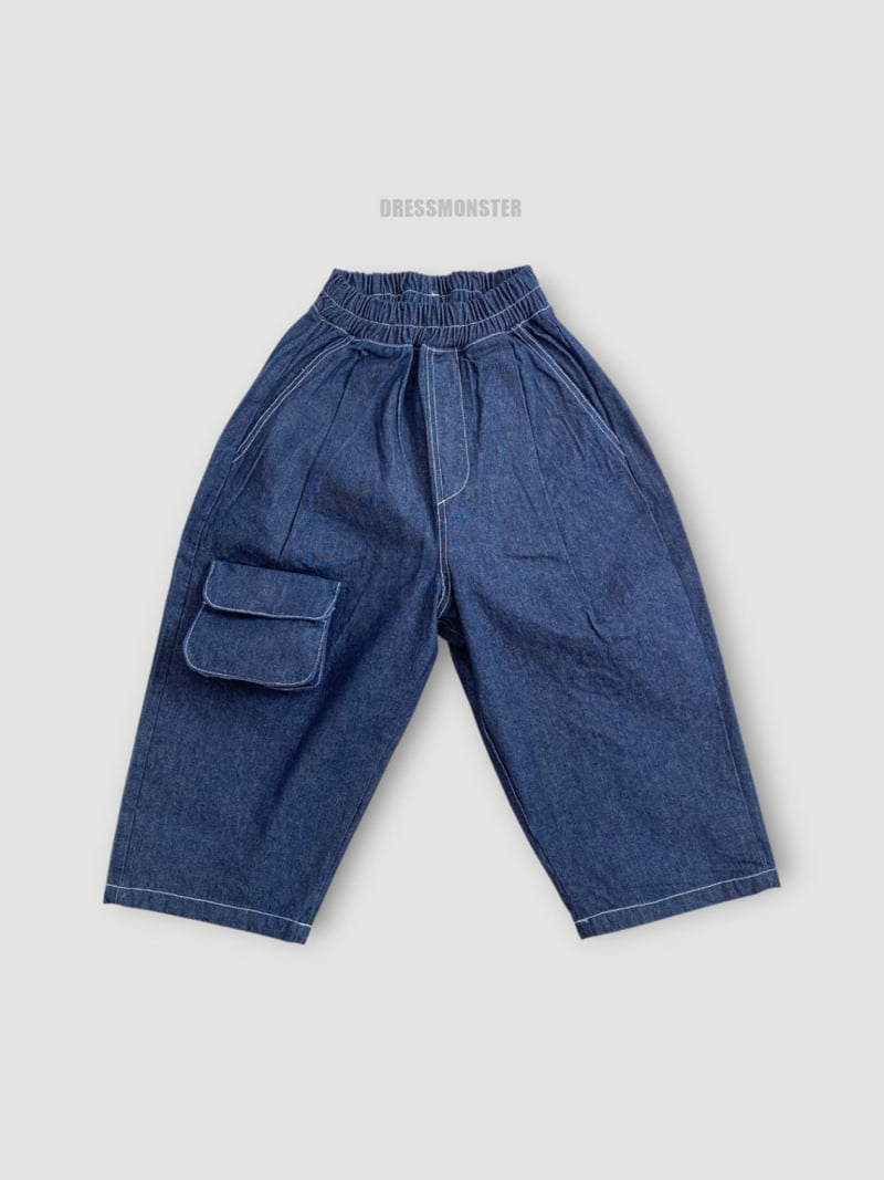 Dress Monster - Korean Children Fashion - #designkidswear - Fosua Applique Jeans