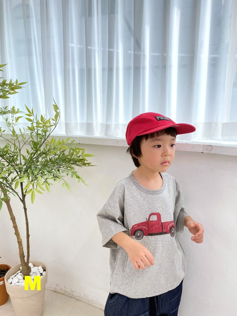 Dress Monster - Korean Children Fashion - #discoveringself - Car Tee - 10