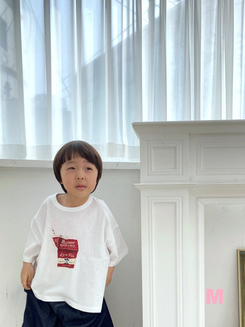 Dress Monster - Korean Children Fashion - #discoveringself - Milk Tee - 7