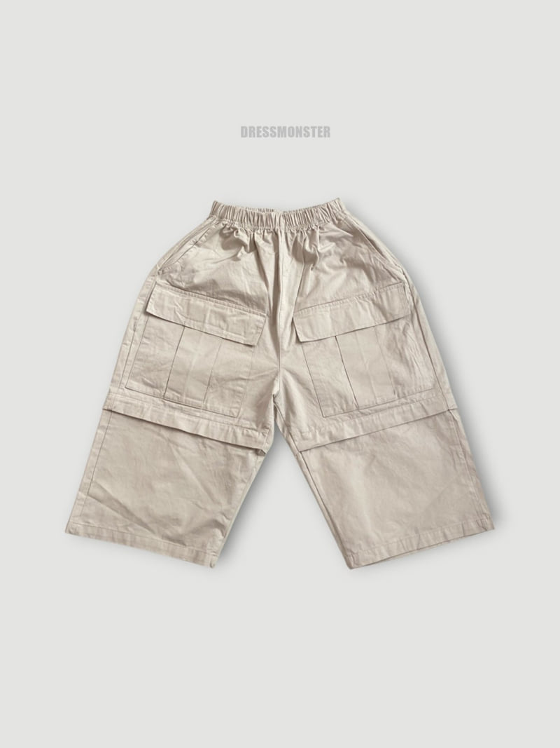 Dress Monster - Korean Children Fashion - #fashionkids - Two-Way Cargo Pants