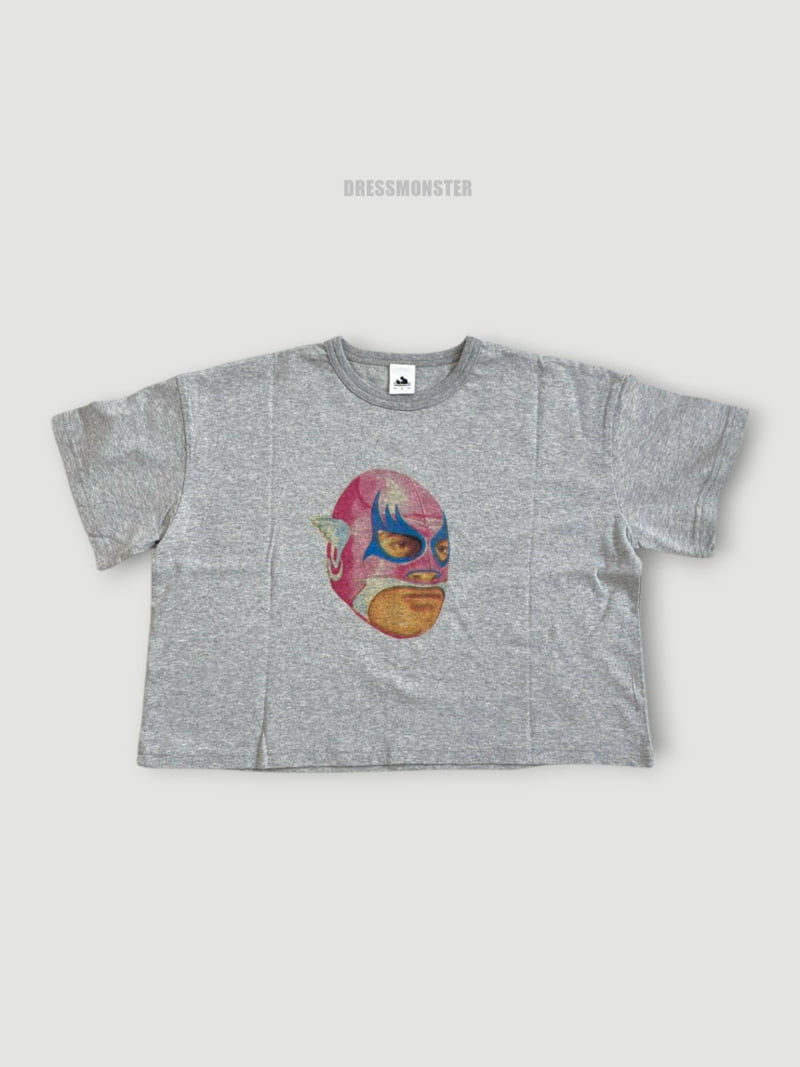 Dress Monster - Korean Children Fashion - #fashionkids - Mask Tee - 2