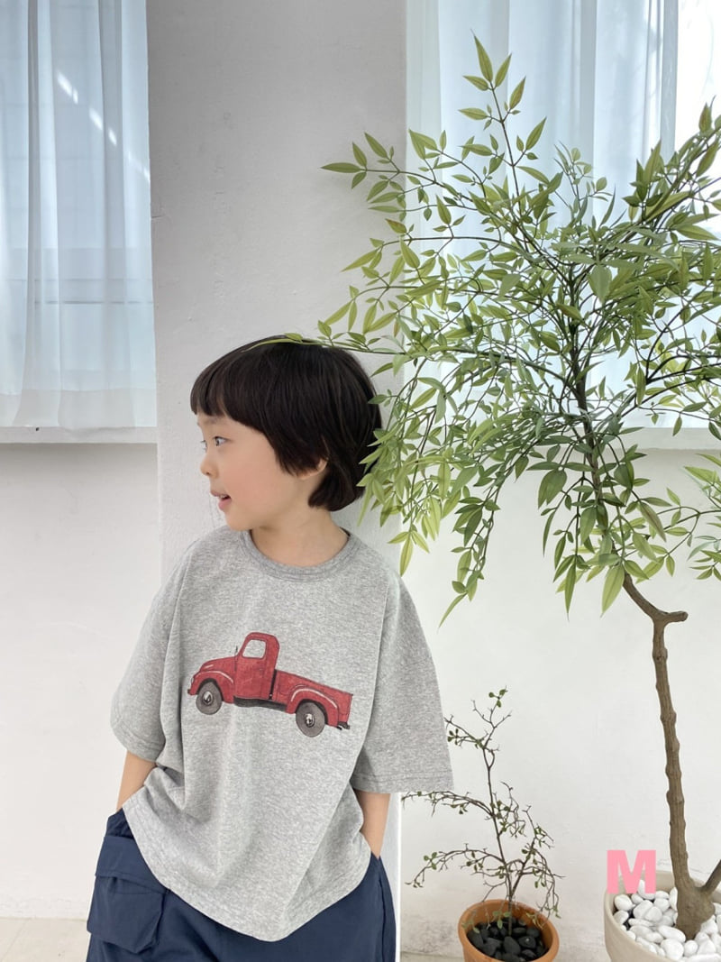 Dress Monster - Korean Children Fashion - #kidsshorts - Car Tee - 12