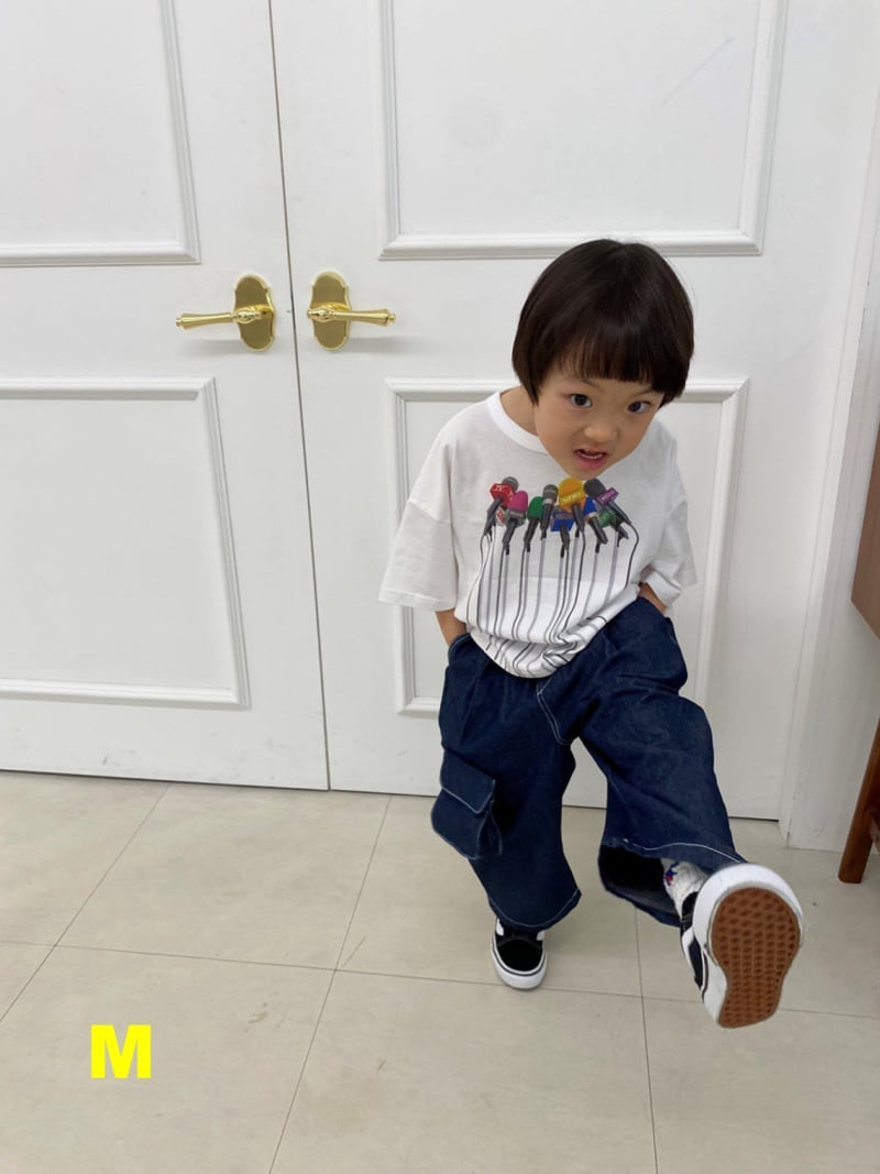 Dress Monster - Korean Children Fashion - #fashionkids - Fosua Applique Jeans - 4