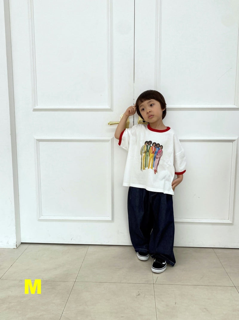 Dress Monster - Korean Children Fashion - #kidsshorts - Ringer Tee