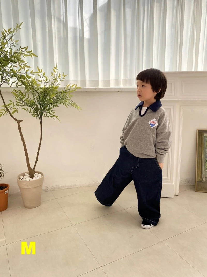 Dress Monster - Korean Children Fashion - #kidzfashiontrend - Collar Sweatshirt - 3