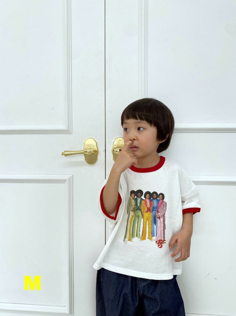 Dress Monster - Korean Children Fashion - #littlefashionista - Ringer Tee - 5