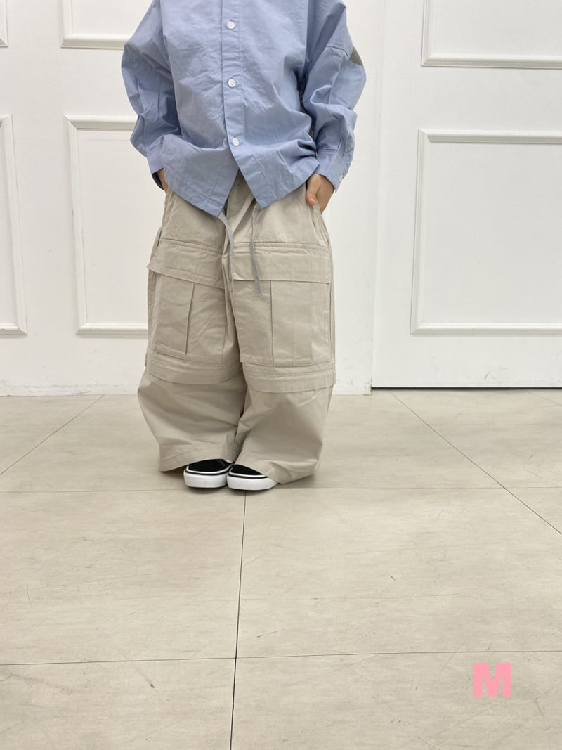 Dress Monster - Korean Children Fashion - #minifashionista - Two-Way Cargo Pants - 8