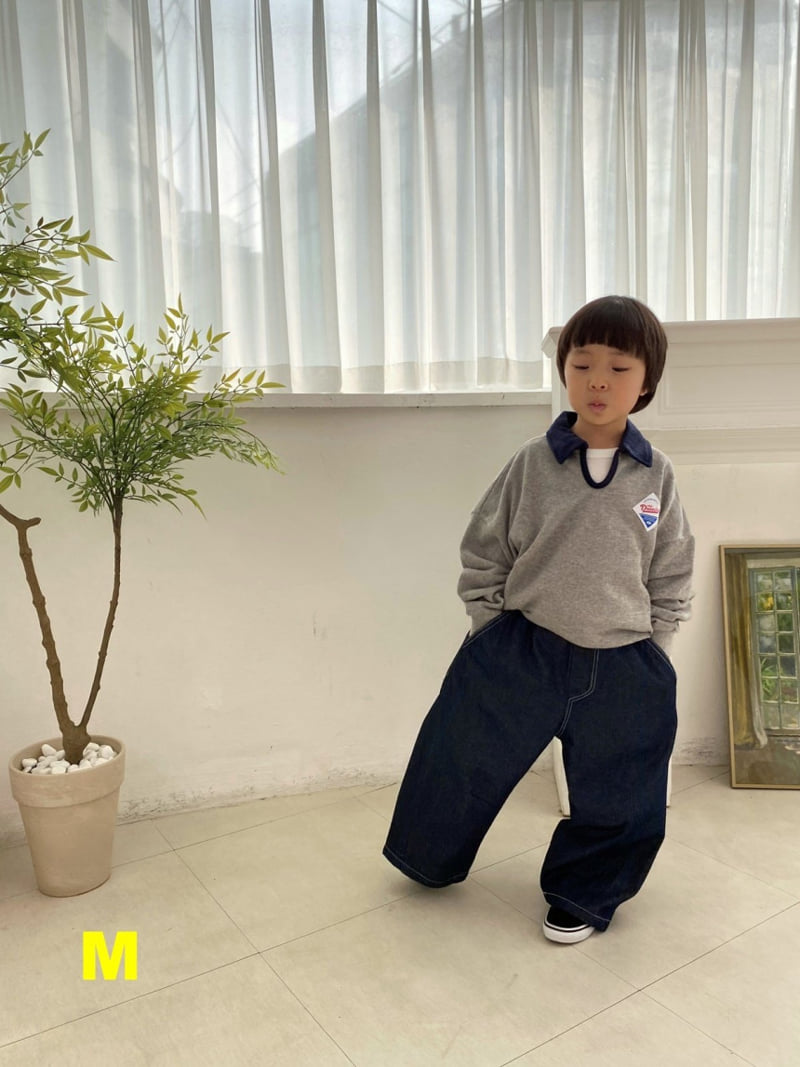 Dress Monster - Korean Children Fashion - #minifashionista - Barrel Leg Jeans - 5
