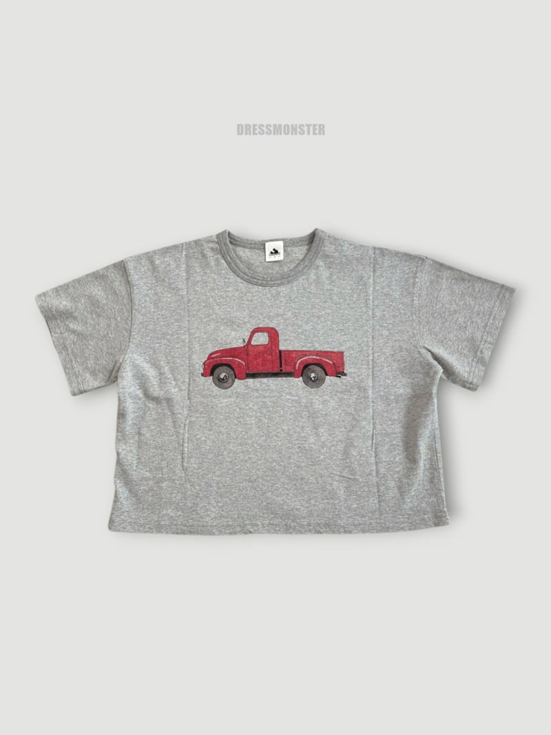 Dress Monster - Korean Children Fashion - #minifashionista - Car Tee - 2