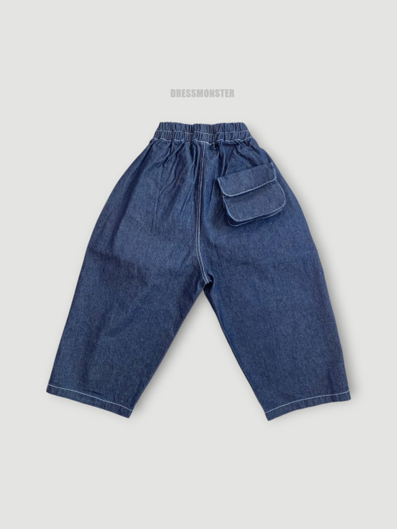 Dress Monster - Korean Children Fashion - #minifashionista - Fosua Applique Jeans - 10