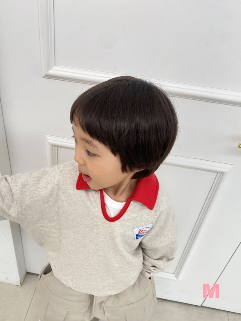 Dress Monster - Korean Children Fashion - #stylishchildhood - Collar Sweatshirt - 11