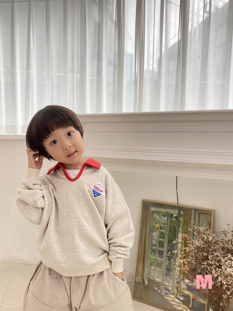 Dress Monster - Korean Children Fashion - #todddlerfashion - Collar Sweatshirt - 9