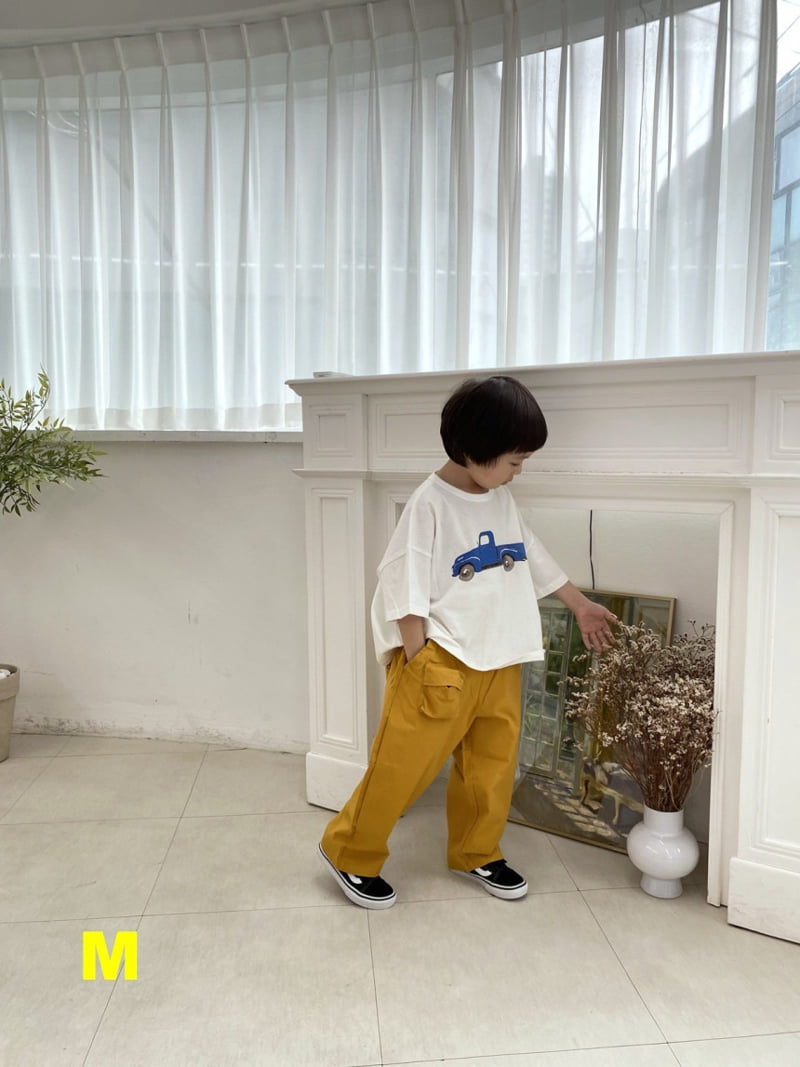 Dress Monster - Korean Children Fashion - #prettylittlegirls - Car Tee - 4