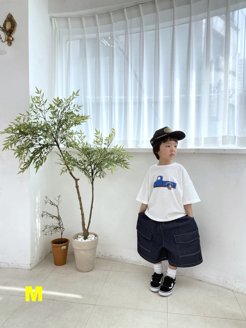Dress Monster - Korean Children Fashion - #todddlerfashion - Bermuda Jeans - 2