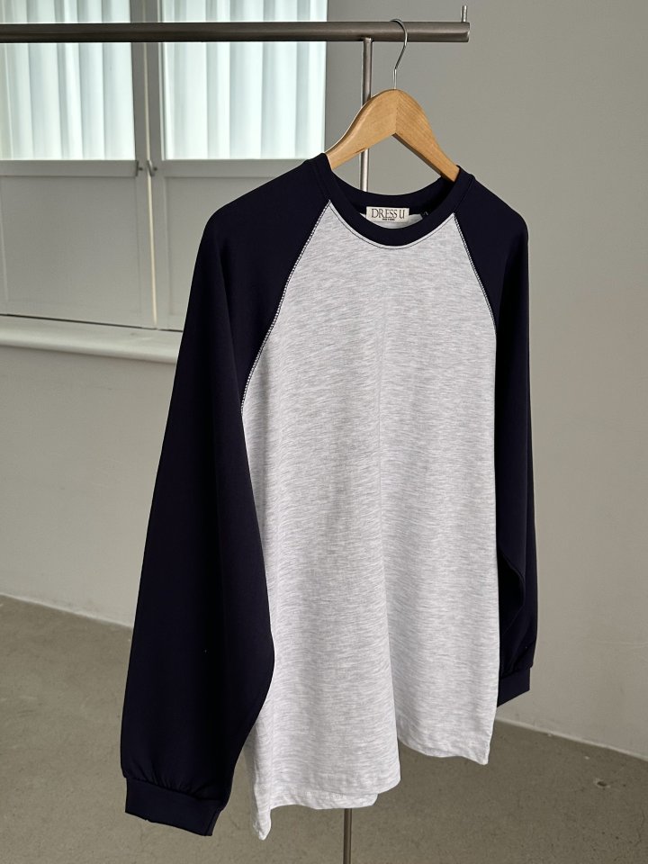 Dress U - Korean Women Fashion - #momslook - Raglan Tee - 11