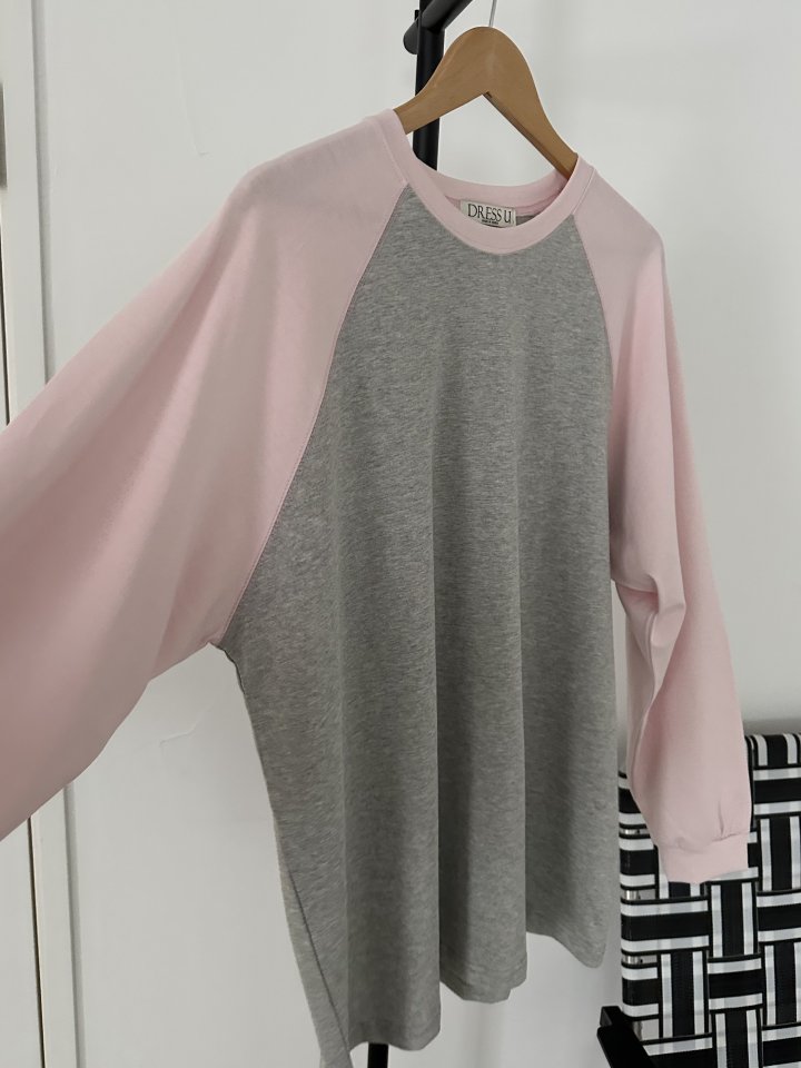 Dress U - Korean Women Fashion - #momslook - Raglan Tee - 9