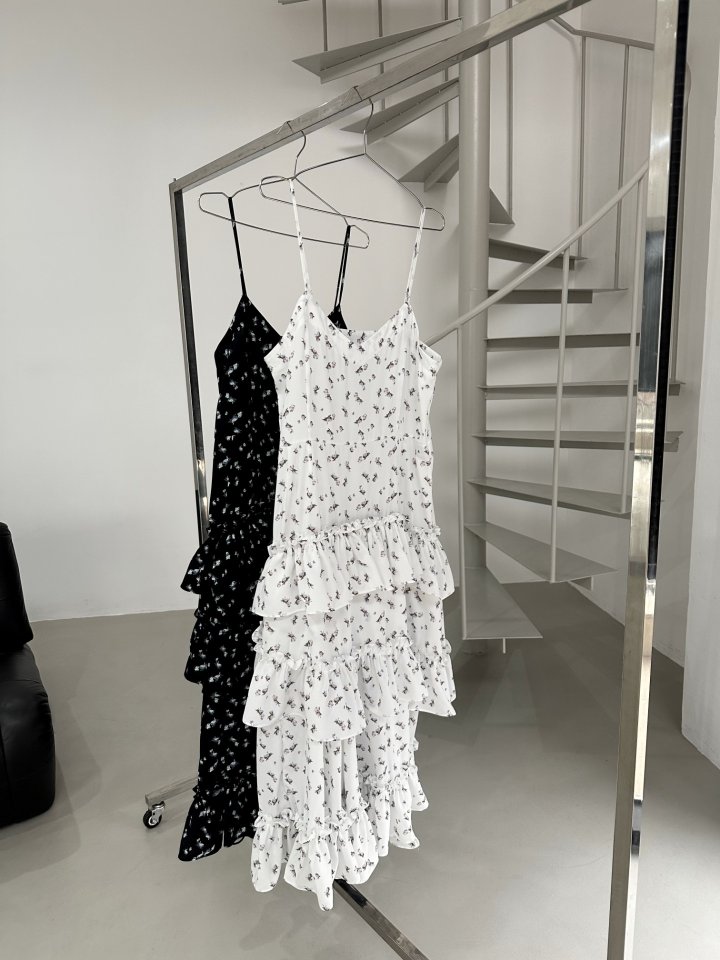 Dress U - Korean Women Fashion - #momslook - Flower Cancan One-piece