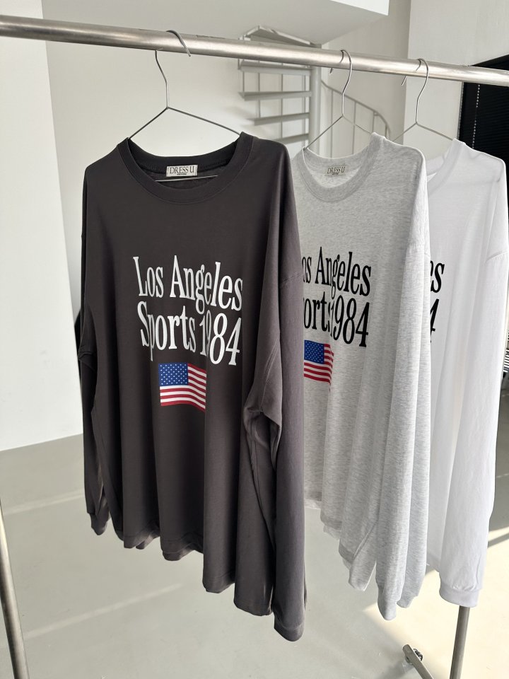 Dress U - Korean Women Fashion - #shopsmall - 1984 Los Angeles Tee