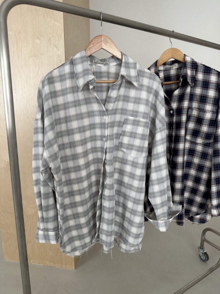 Dress U - Korean Women Fashion - #thatsdarling - Checkered Deki Shirt - 9