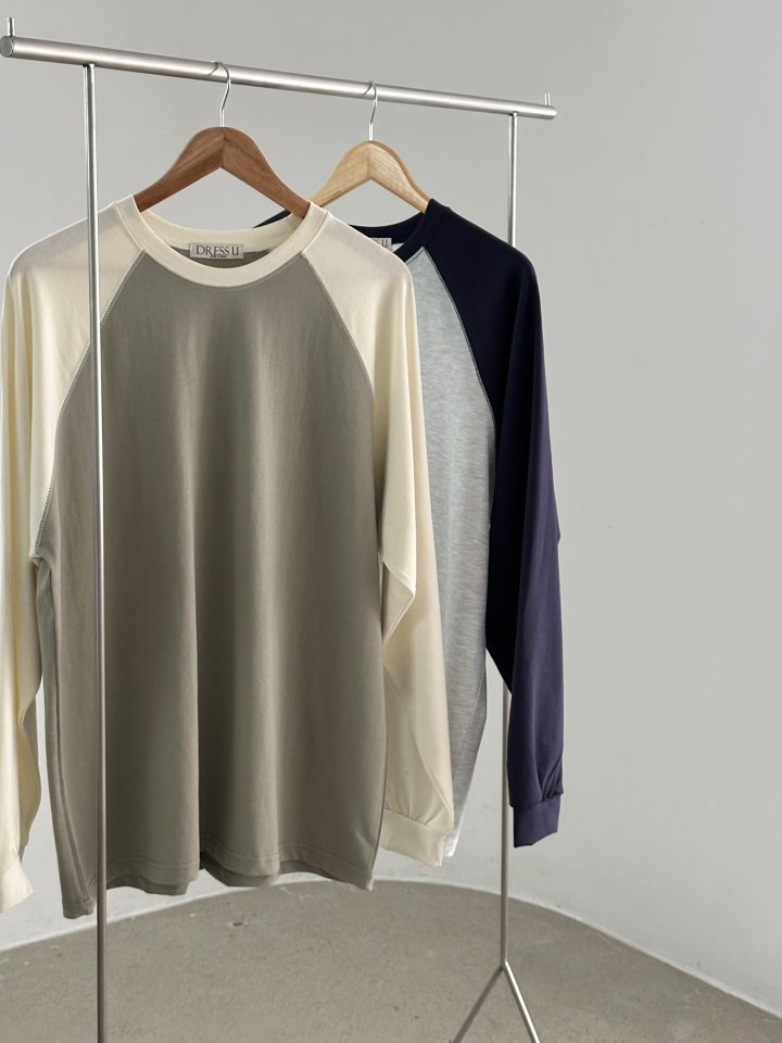 Dress U - Korean Women Fashion - #thelittlethings - Raglan Tee - 2
