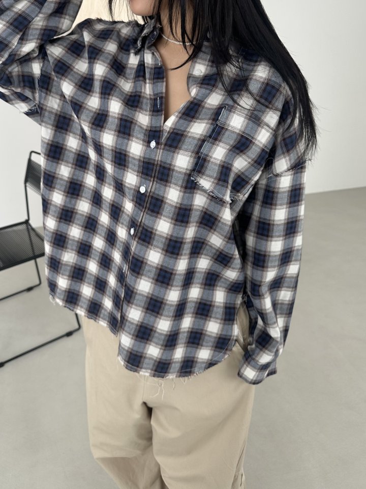 Dress U - Korean Women Fashion - #thelittlethings - Checkered Deki Shirt - 10