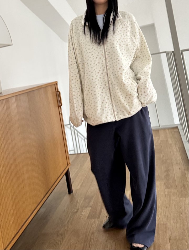 Dress U - Korean Women Fashion - #thelittlethings - Waffle Flower Jumper - 9