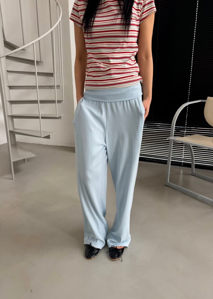 Dress U - Korean Women Fashion - #vintagekidsstyle - Roll-Up Punching Pants