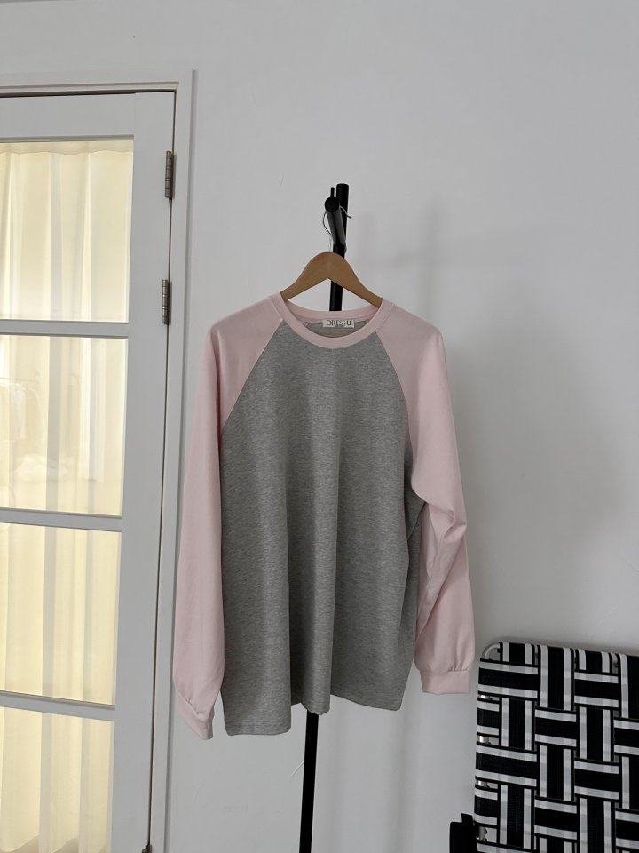 Dress U - Korean Women Fashion - #womensfashion - Raglan Tee - 10