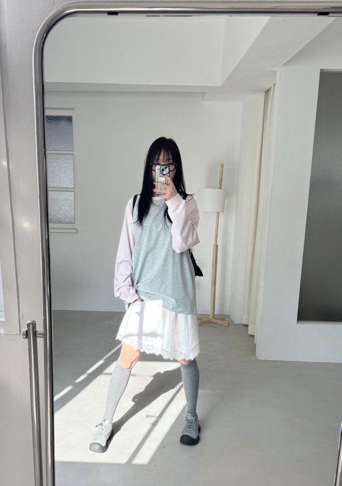 Dress U - Korean Women Fashion - #womensfashion - Raglan Tee - 8