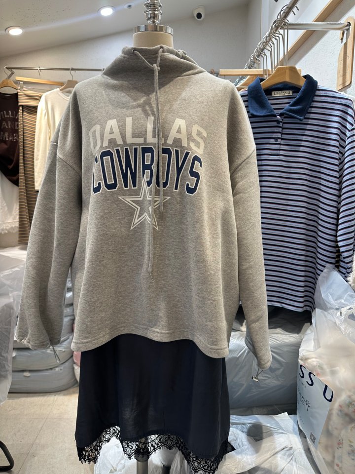 Dress U - Korean Women Fashion - #womensfashion - Cowboy Sweatshirt - 12