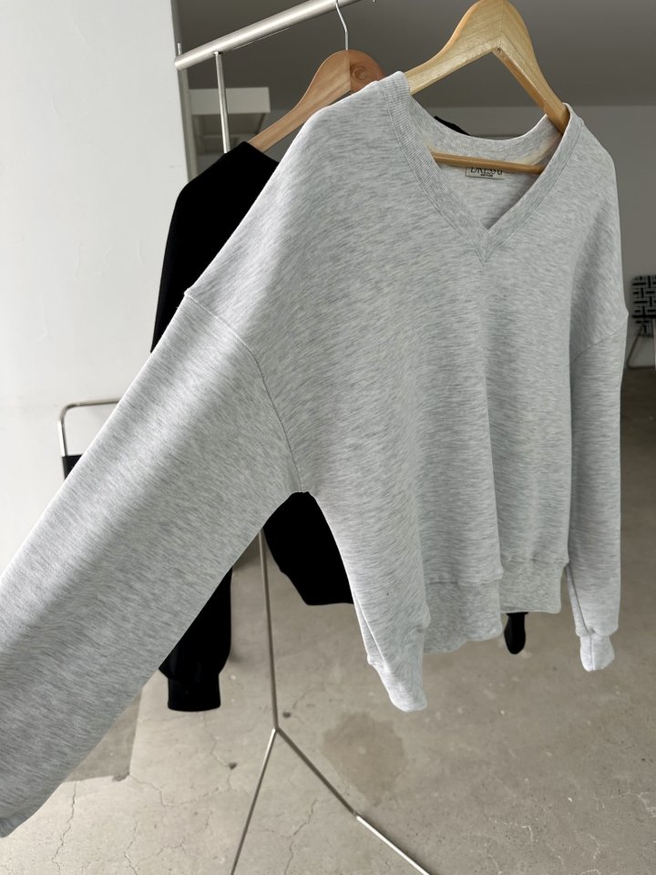 Dress U - Korean Women Fashion - #womensfashion - Honey V-Neck Sweatshirt - 8