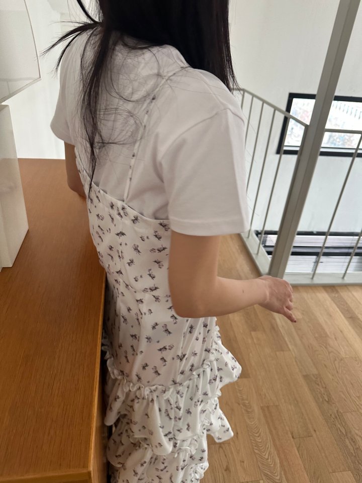 Dress U - Korean Women Fashion - #womensfashion - Pigment Washed Tee - 6