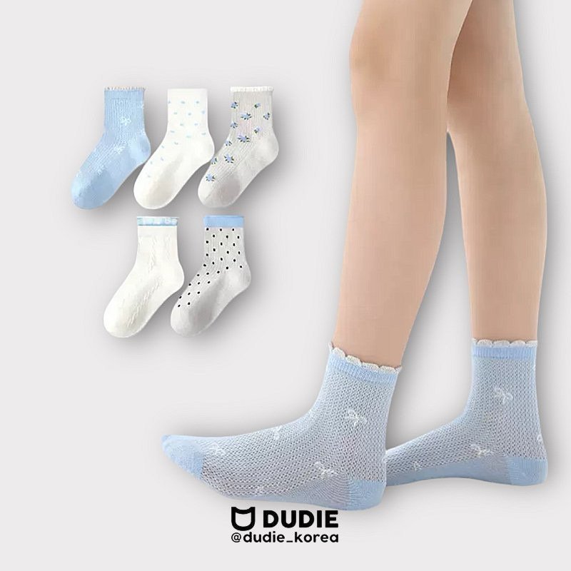 Dudie - Korean Children Fashion - #kidzfashiontrend - Plus Tee Set (set of 5) - 4