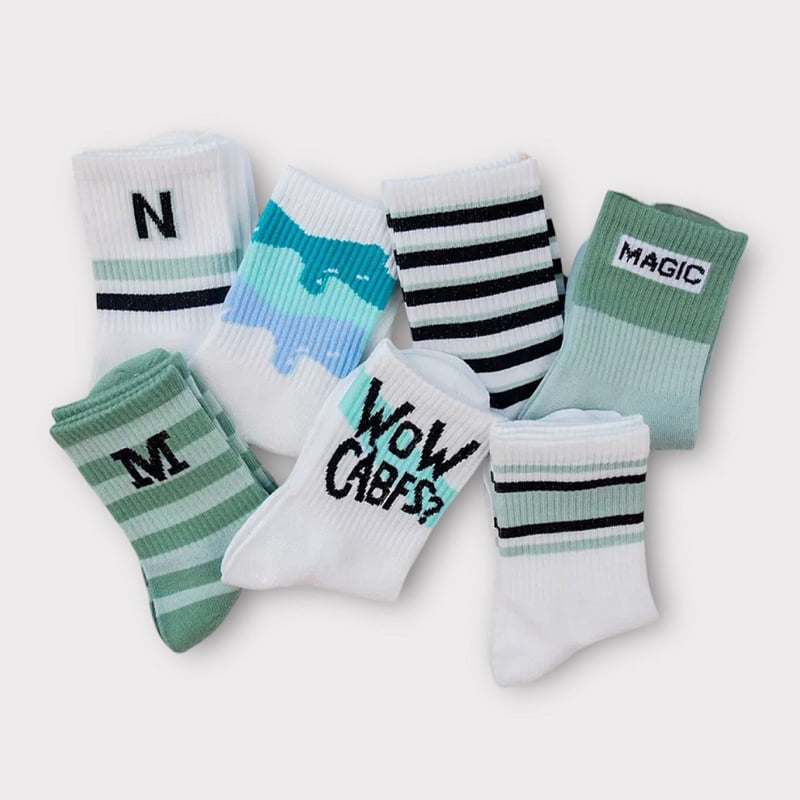 Dudie - Korean Children Fashion - #childofig - Week Set (set of 7) - 6
