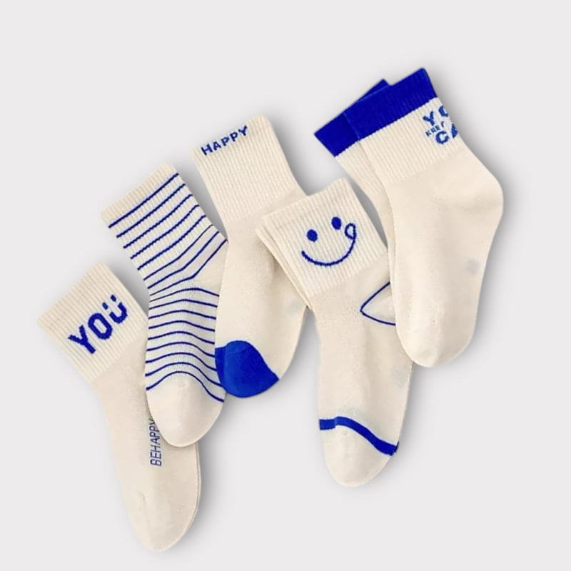 Dudie - Korean Children Fashion - #childofig - You Can Set (set of 5) - 5