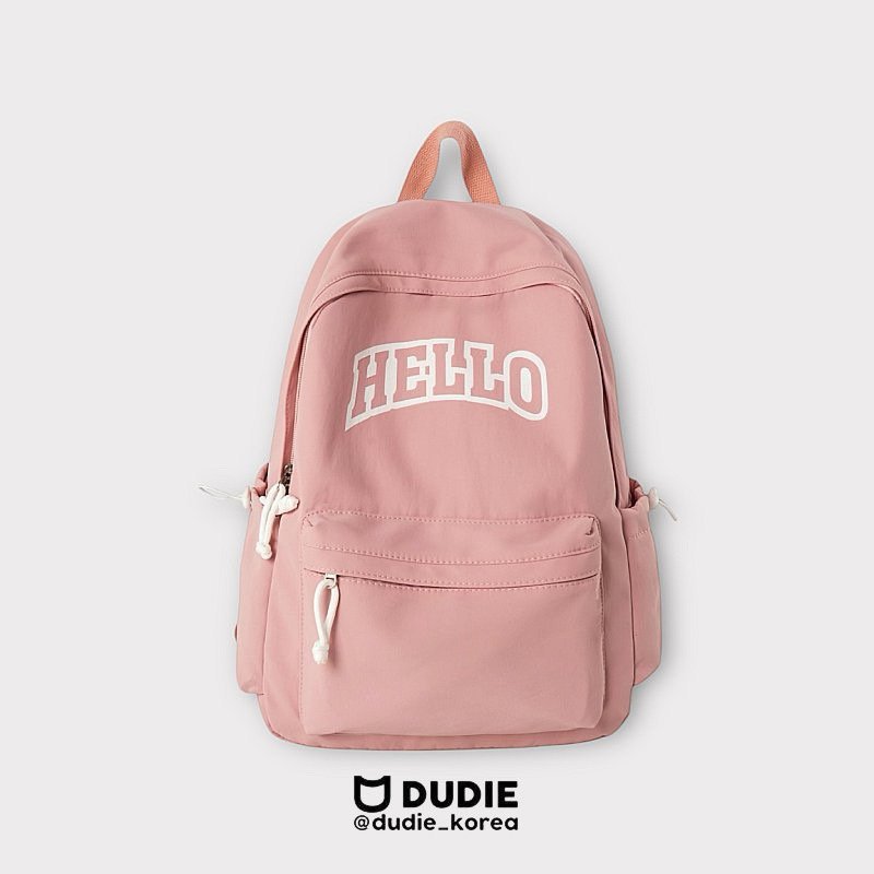 Dudie - Korean Children Fashion - #stylishchildhood - Hello Backpack - 4