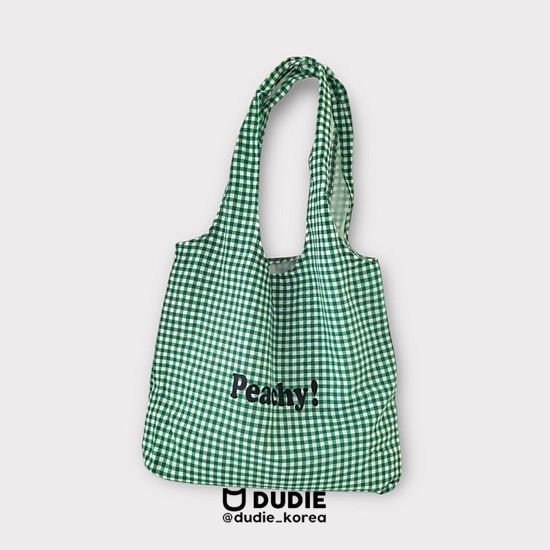 Dudie - Korean Children Fashion - #childofig - Peach Eco Bag - 3