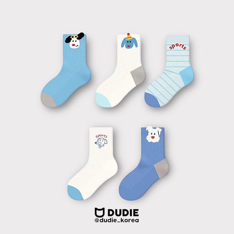 Dudie - Korean Children Fashion - #designkidswear - Tok Sports Set (set of 5) - 2