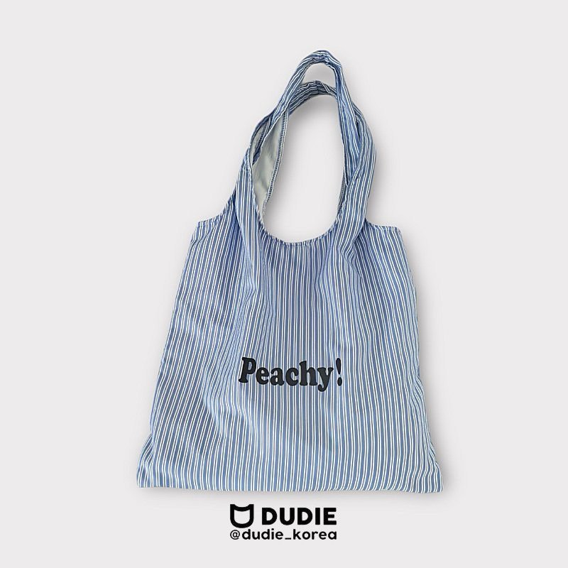 Dudie - Korean Children Fashion - #designkidswear - Peach Eco Bag - 5