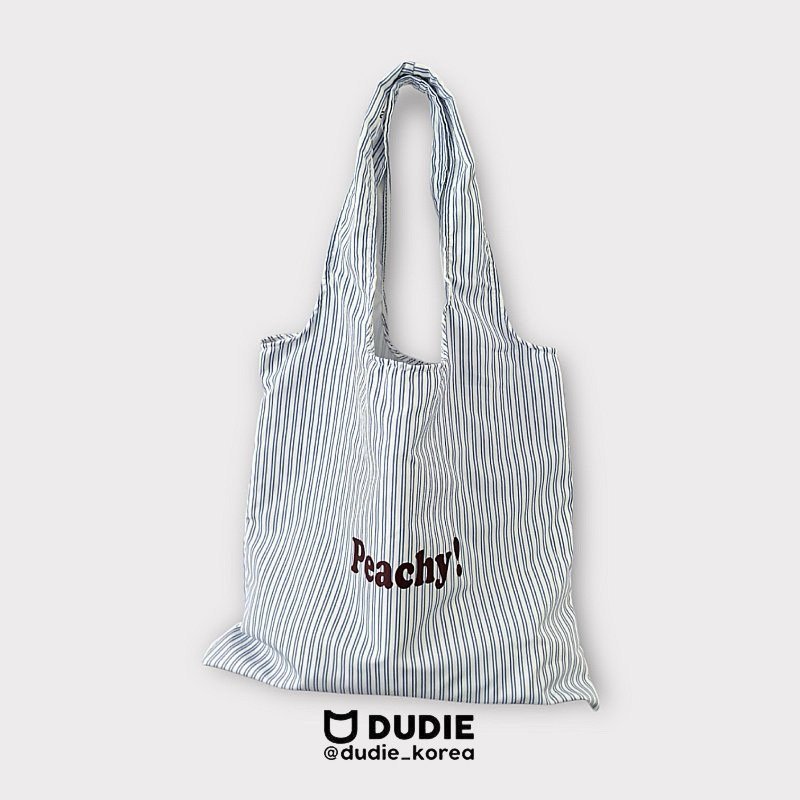 Dudie - Korean Children Fashion - #discoveringself - Peach Eco Bag - 6