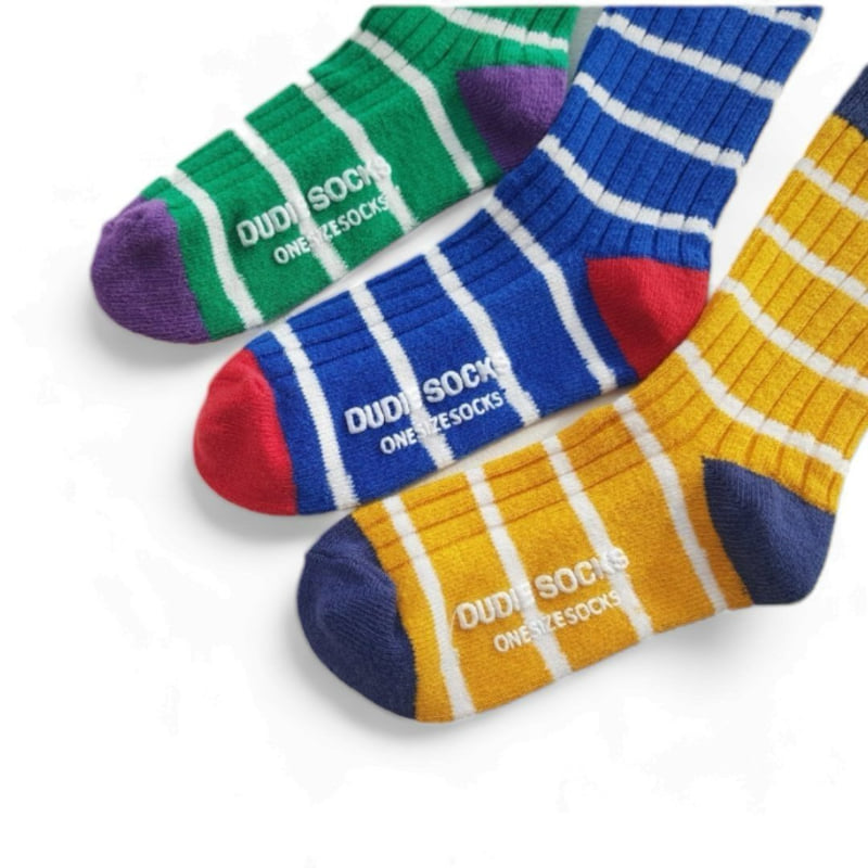 Dudie - Korean Children Fashion - #fashionkids - Striped Set (set of 3) - 11