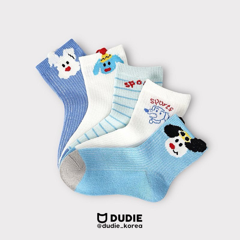 Dudie - Korean Children Fashion - #discoveringself - Tok Sports Set (set of 5) - 4